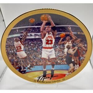 Michael Jordan #3 collector plate 1992 Champions w/ COA